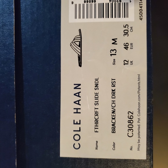 Cole Haan Men's Feathercraft Slide Sandals - Picture 6 of 7